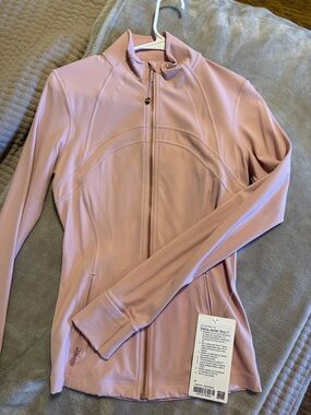 lululemon athletica Dusty Pink Full-Zip Active Jacket